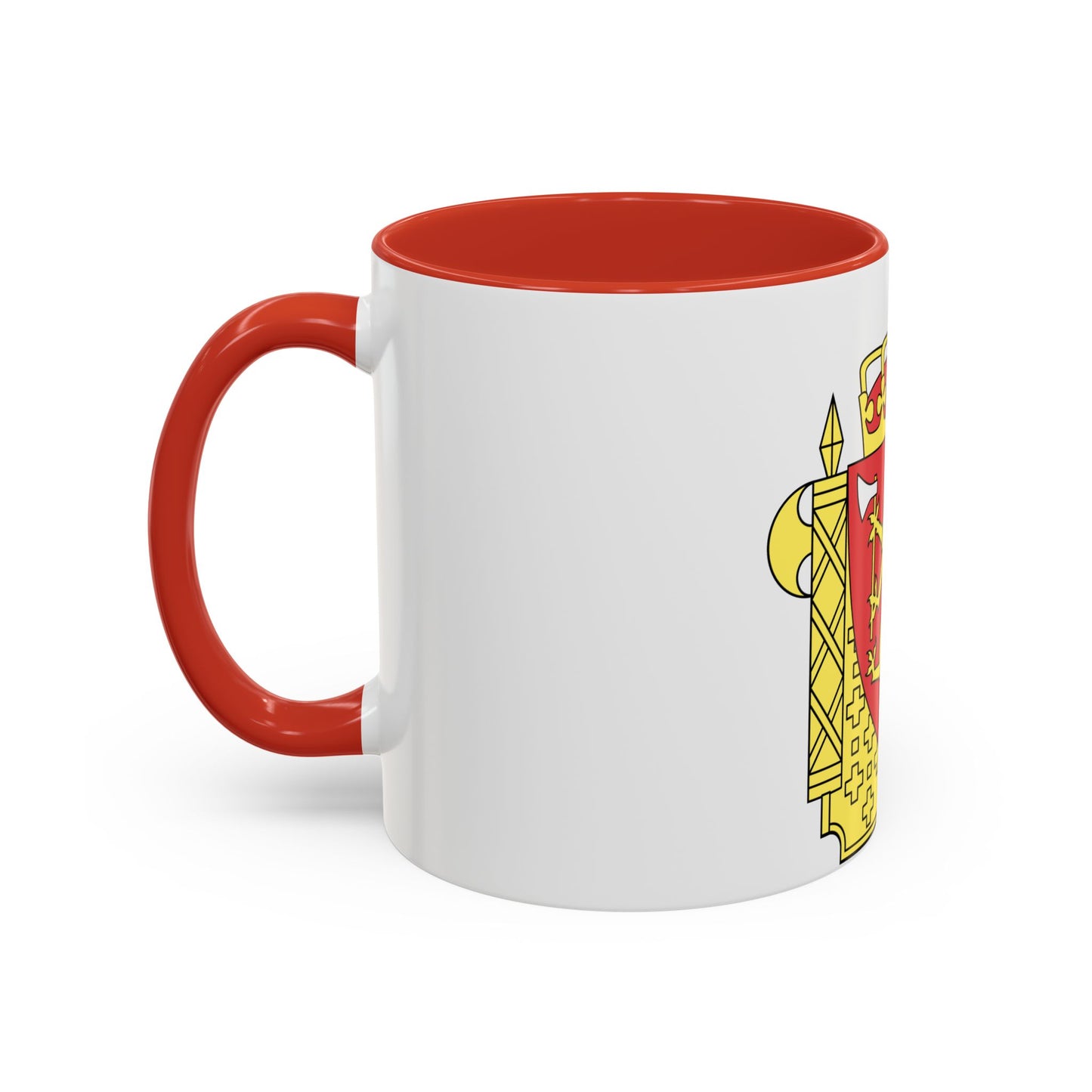 Coat of arms of the Norwegian Police Service - Accent Coffee Mug