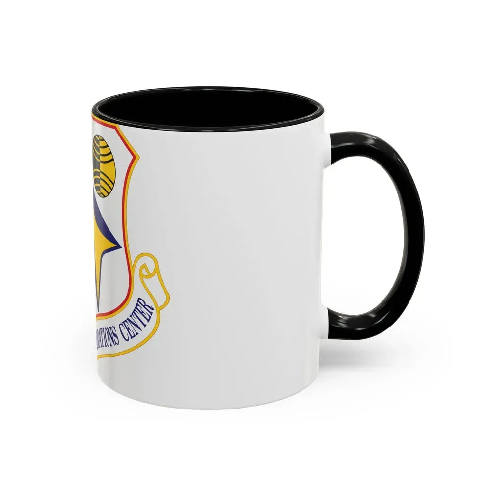 32d Air and Space Operations Center (U.S. Air Force) Accent Coffee Mug - Go Mug Yourself