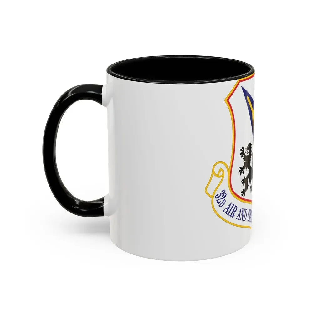 32d Air and Space Operations Center (U.S. Air Force) Accent Coffee Mug - Go Mug Yourself