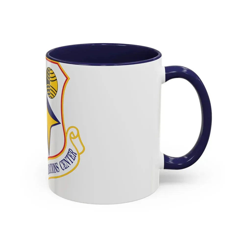 32d Air and Space Operations Center (U.S. Air Force) Accent Coffee Mug - Go Mug Yourself
