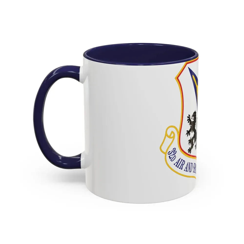 32d Air and Space Operations Center (U.S. Air Force) Accent Coffee Mug - Go Mug Yourself