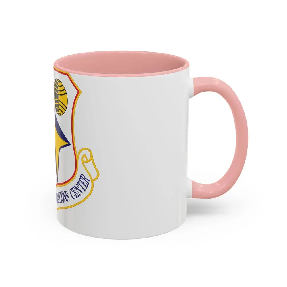32d Air and Space Operations Center (U.S. Air Force) Accent Coffee Mug - Go Mug Yourself