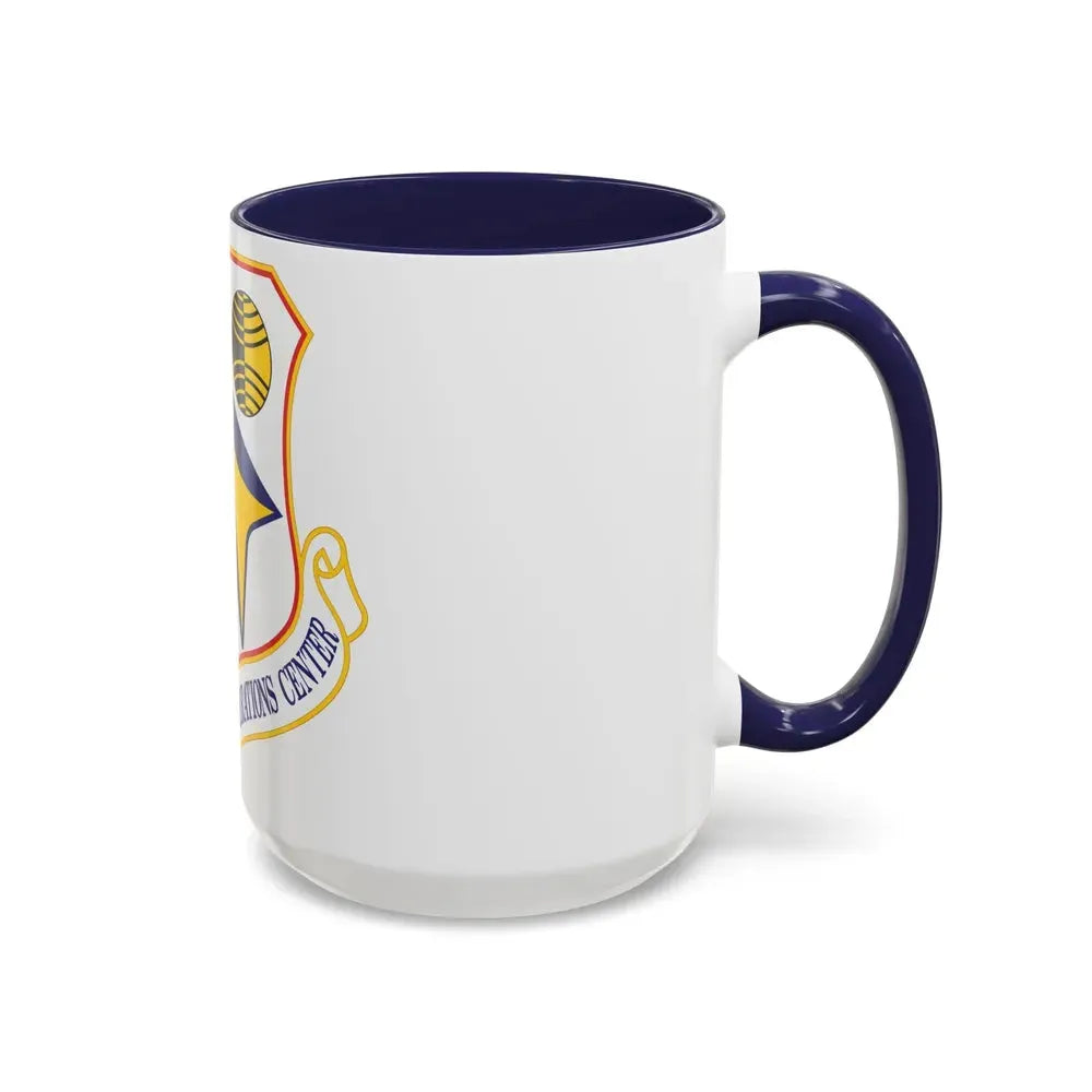 32d Air and Space Operations Center (U.S. Air Force) Accent Coffee Mug - Go Mug Yourself