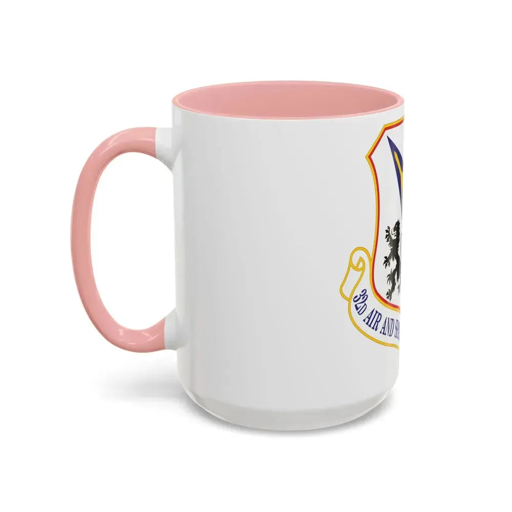 32d Air and Space Operations Center (U.S. Air Force) Accent Coffee Mug - Go Mug Yourself