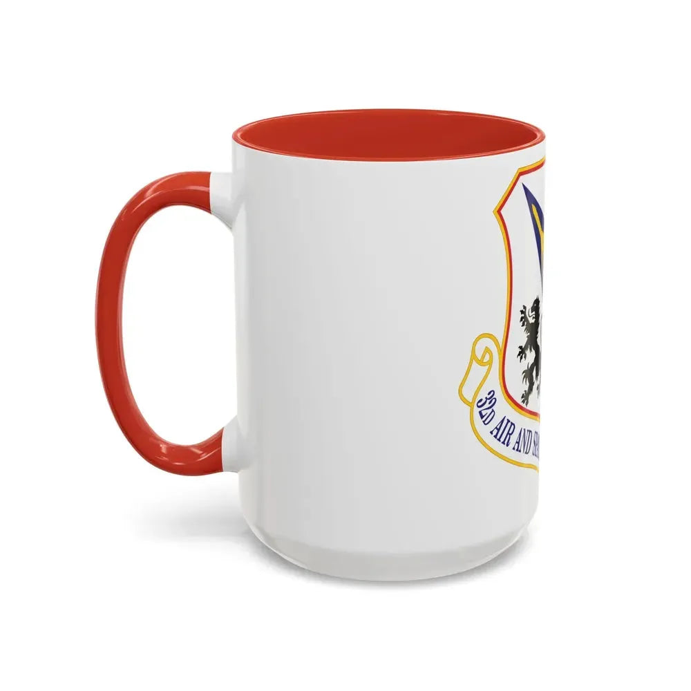 32d Air and Space Operations Center (U.S. Air Force) Accent Coffee Mug - Go Mug Yourself
