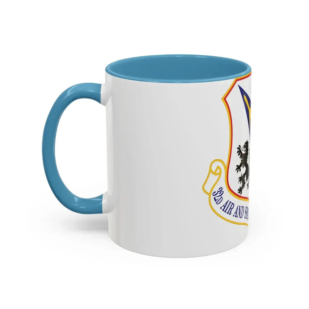 32d Air and Space Operations Center (U.S. Air Force) Accent Coffee Mug - Go Mug Yourself