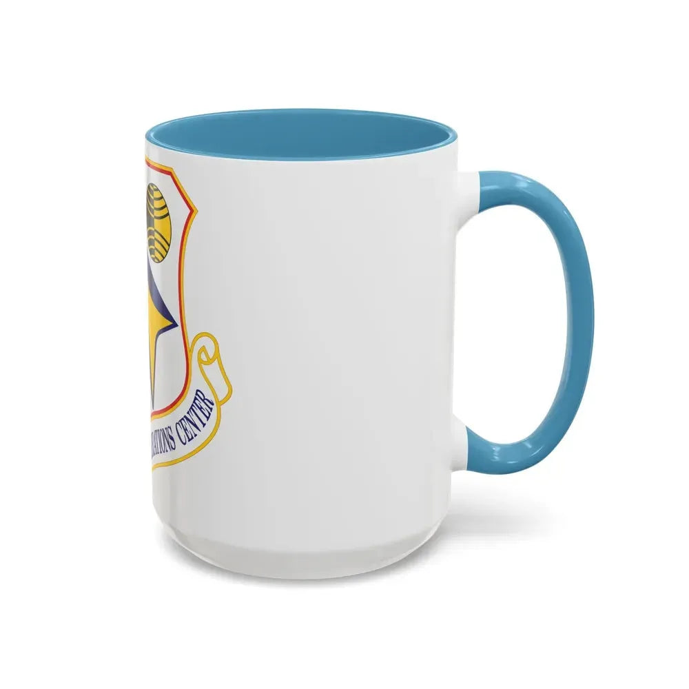 32d Air and Space Operations Center (U.S. Air Force) Accent Coffee Mug - Go Mug Yourself