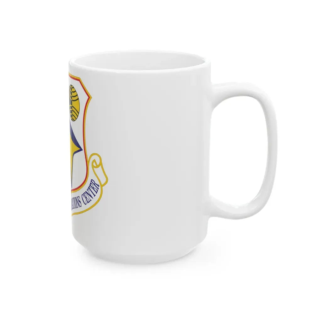 32d Air and Space Operations Center (U.S. Air Force) White Coffee Mug - Go Mug Yourself