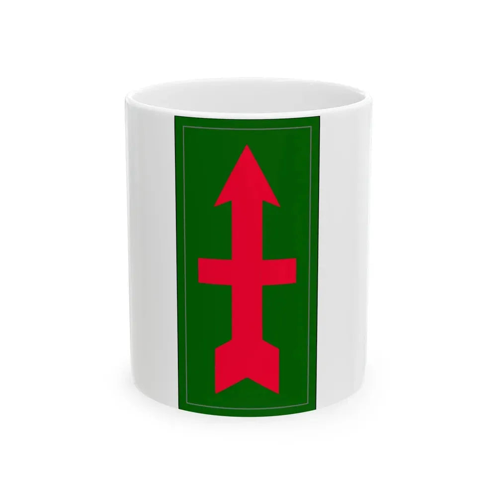 32nd infantry division (U.S. Army) White Coffee Mug 11oz - Go Mug Yourself
