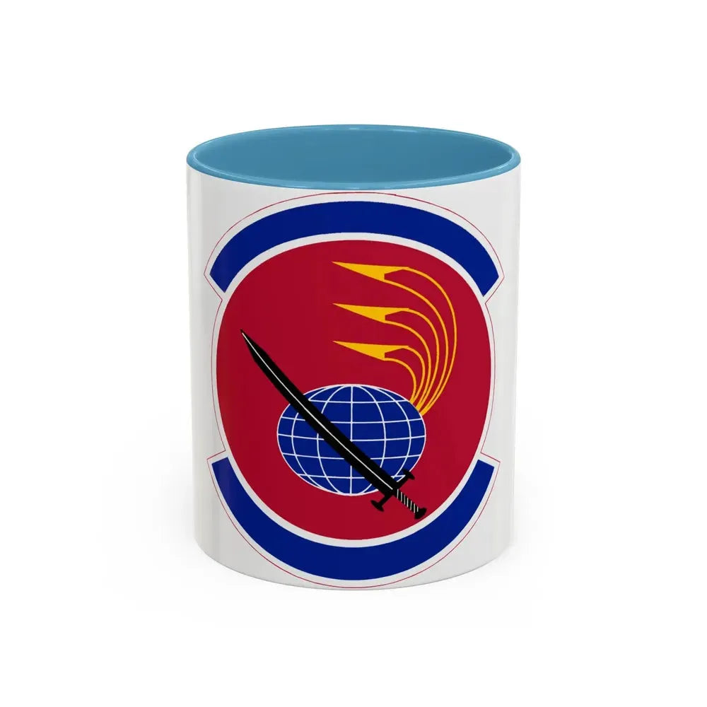 33 Maintenance Squadron AETC (U.S. Air Force) Accent Coffee Mug 11oz Light Blue - Go Mug Yourself