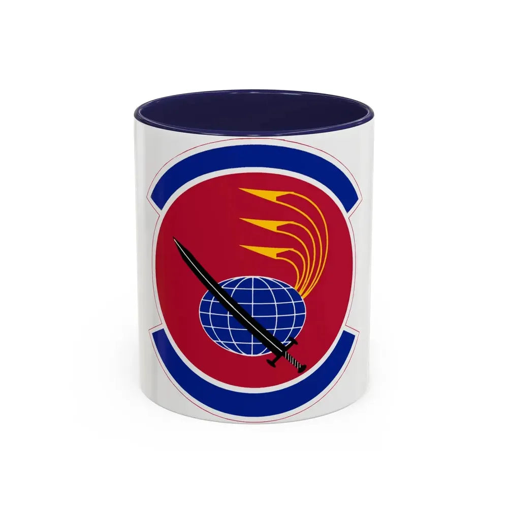 33 Maintenance Squadron AETC (U.S. Air Force) Accent Coffee Mug 11oz Navy - Go Mug Yourself