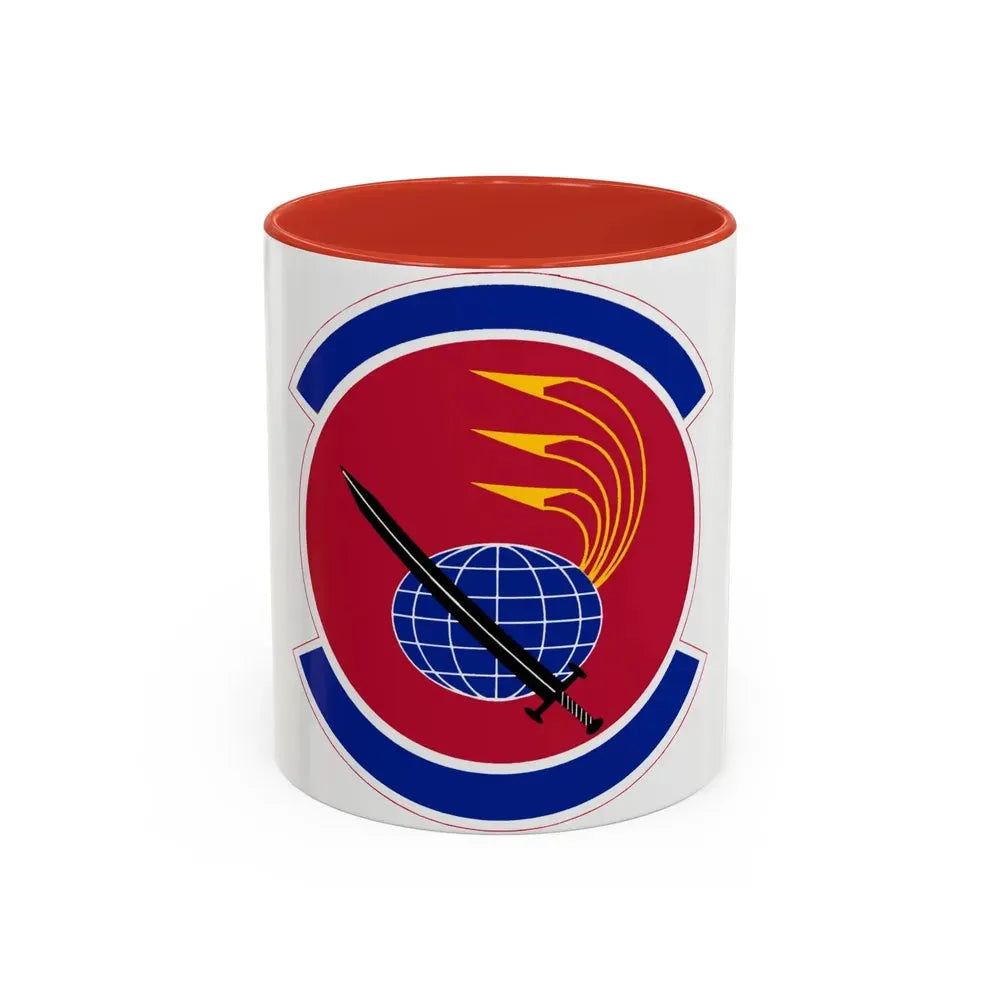 33 Maintenance Squadron AETC (U.S. Air Force) Accent Coffee Mug 11oz Red - Go Mug Yourself