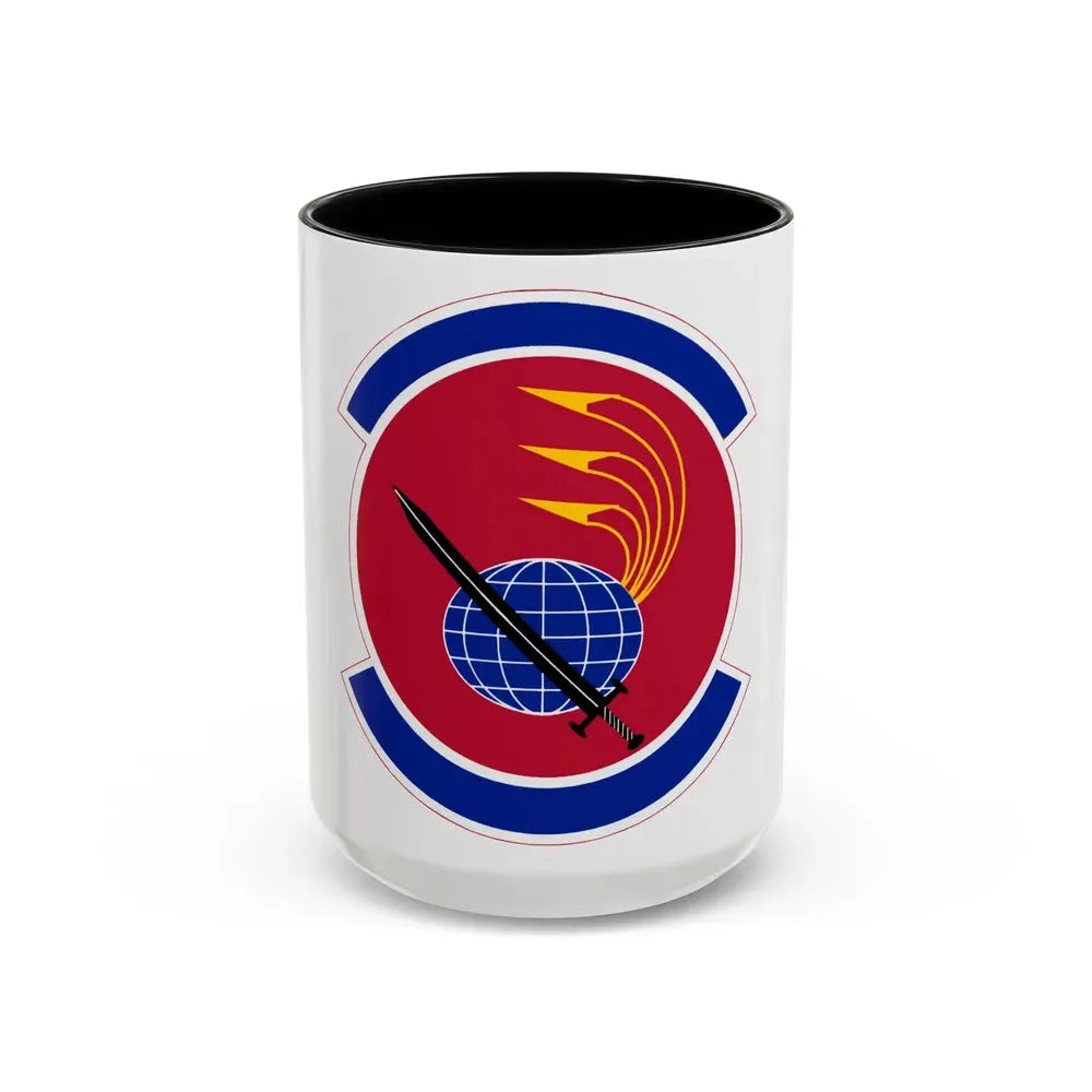 33 Maintenance Squadron AETC (U.S. Air Force) Accent Coffee Mug 15oz Black - Go Mug Yourself