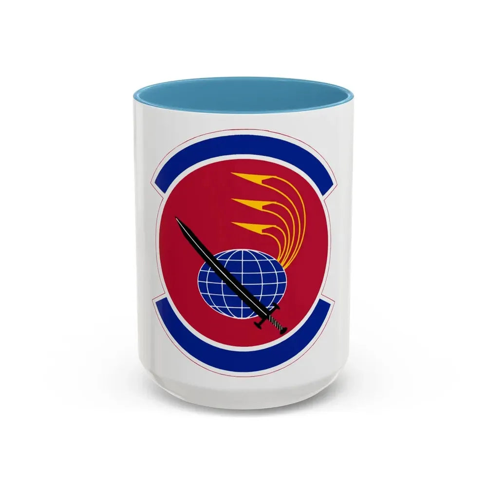33 Maintenance Squadron AETC (U.S. Air Force) Accent Coffee Mug 15oz Light Blue - Go Mug Yourself