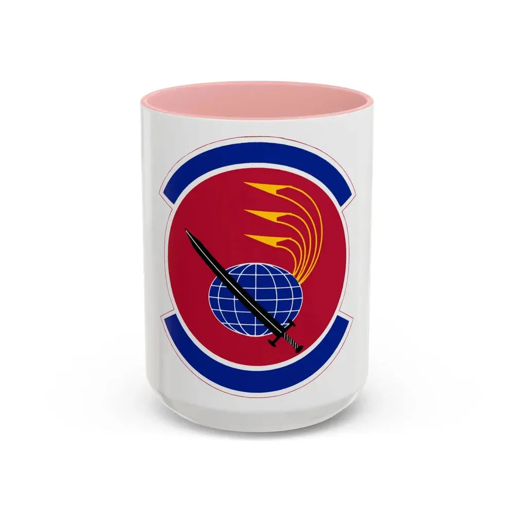 33 Maintenance Squadron AETC (U.S. Air Force) Accent Coffee Mug 15oz Pink - Go Mug Yourself