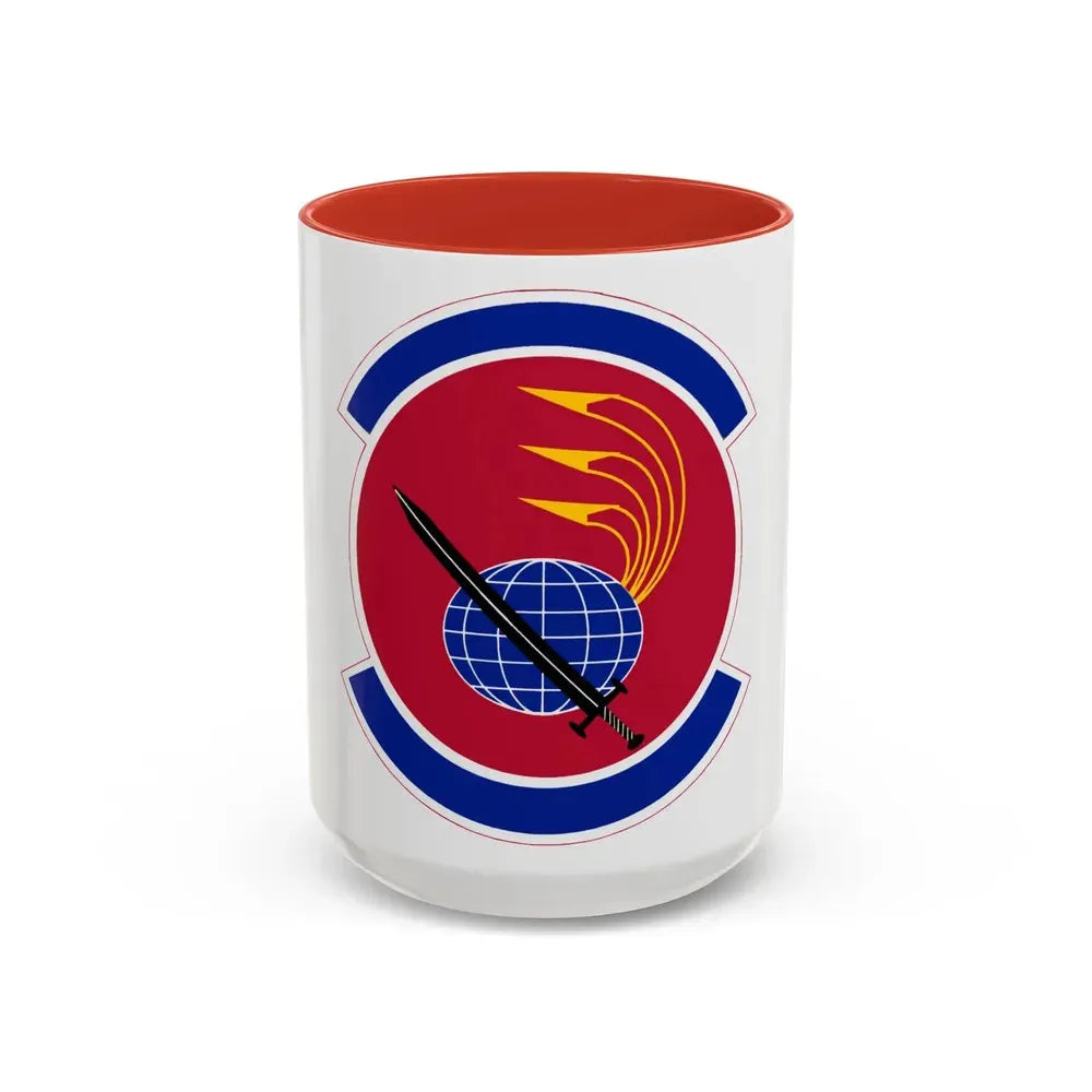 33 Maintenance Squadron AETC (U.S. Air Force) Accent Coffee Mug 15oz Red - Go Mug Yourself