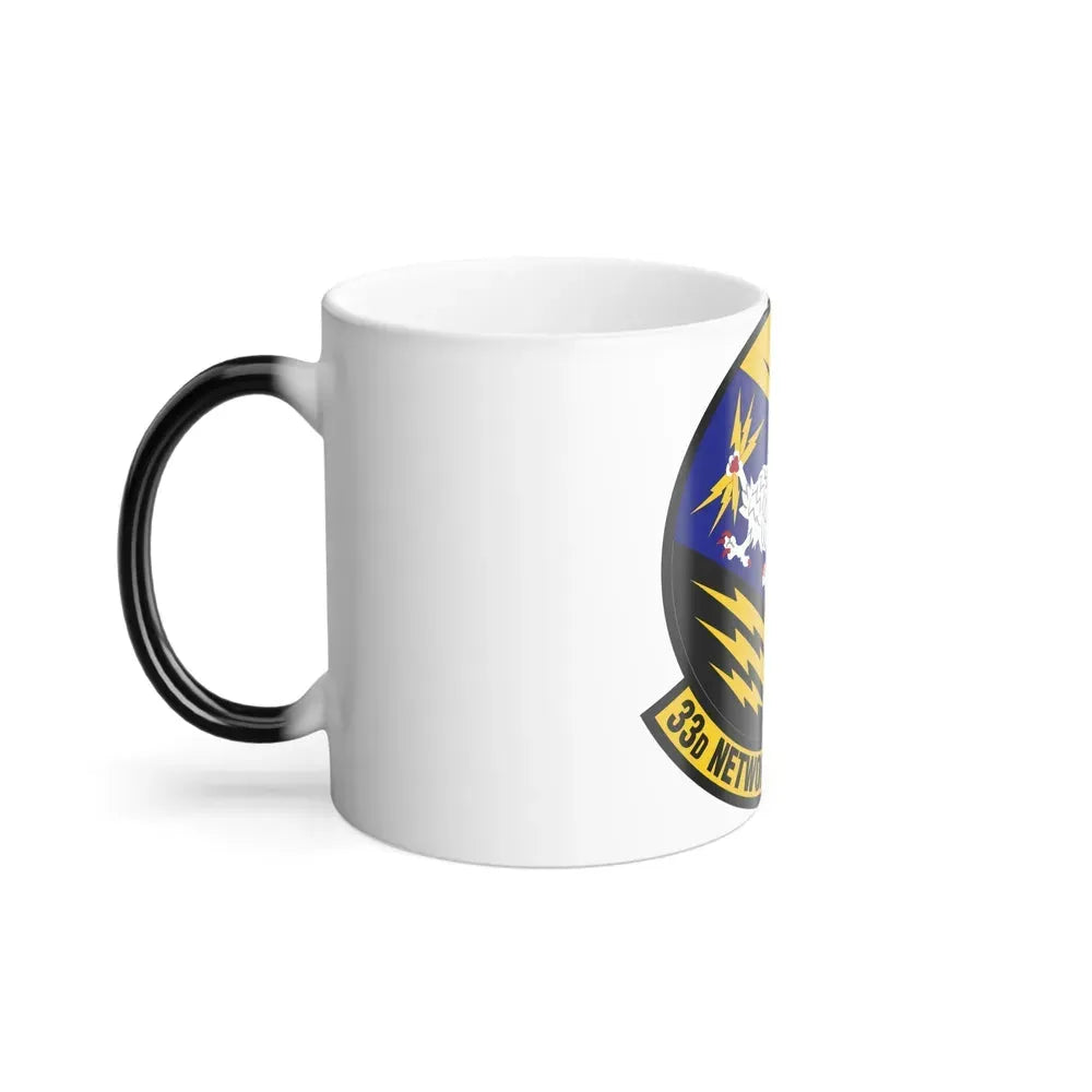 33 Network Warfare Squadron ACC (U.S. Air Force) Color Changing Coffee Mug - Go Mug Yourself