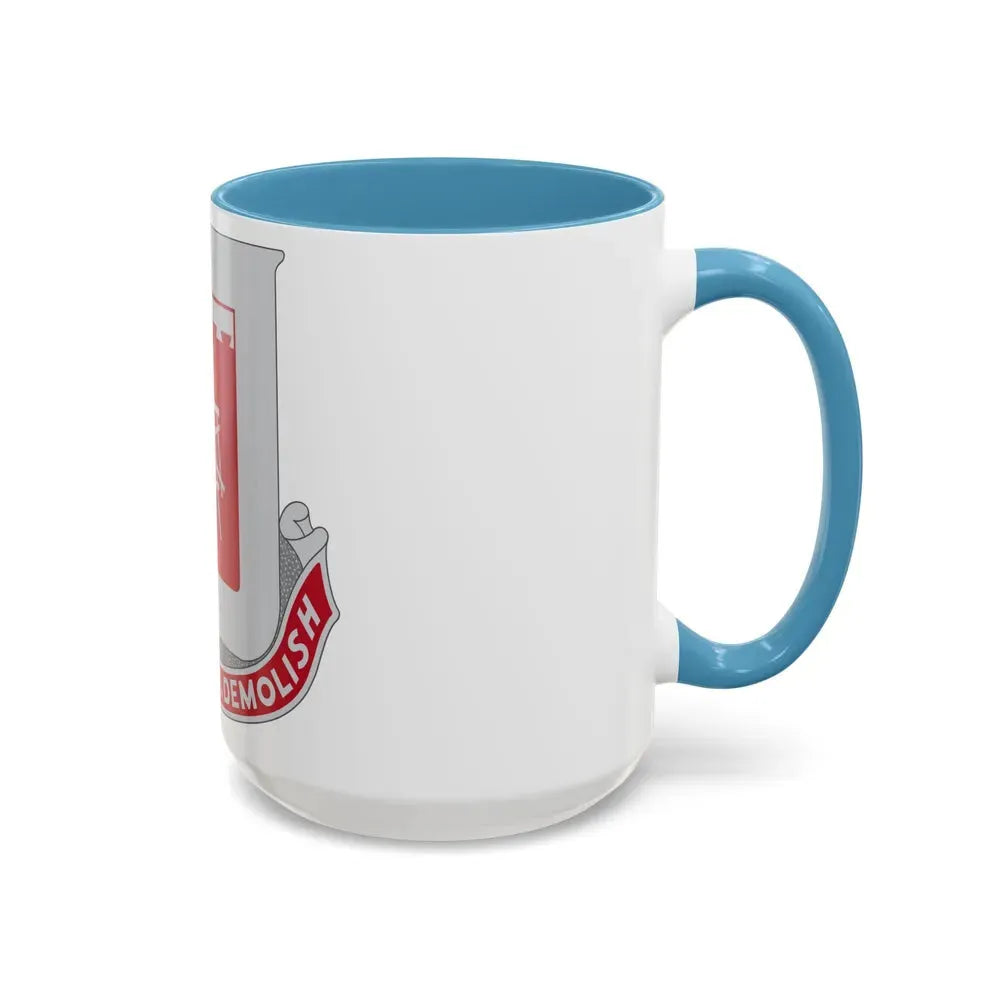 330 Engineer Battalion (U.S. Army) Accent Coffee Mug - Go Mug Yourself