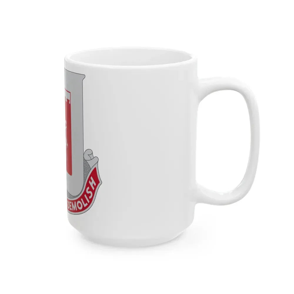 330 Engineer Battalion (U.S. Army) White Coffee Mug - Go Mug Yourself