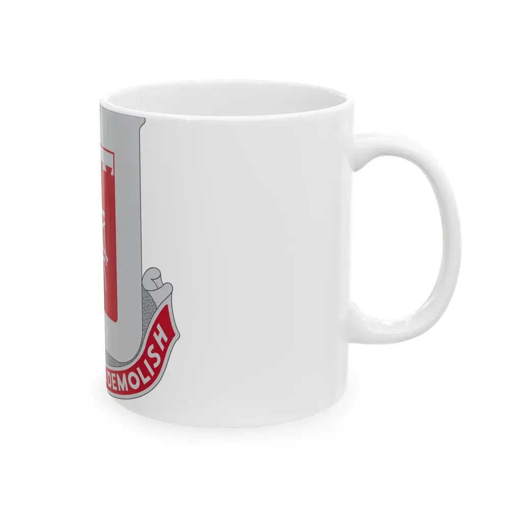 330 Engineer Battalion (U.S. Army) White Coffee Mug - Go Mug Yourself