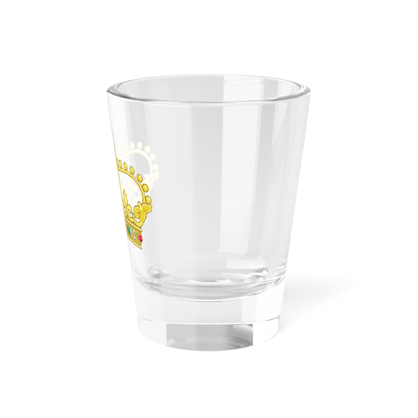 Heraldic Royal Crown of Portugal - Four Arches (Portugal) (Coat of Arms) Shot Glass 1.5oz