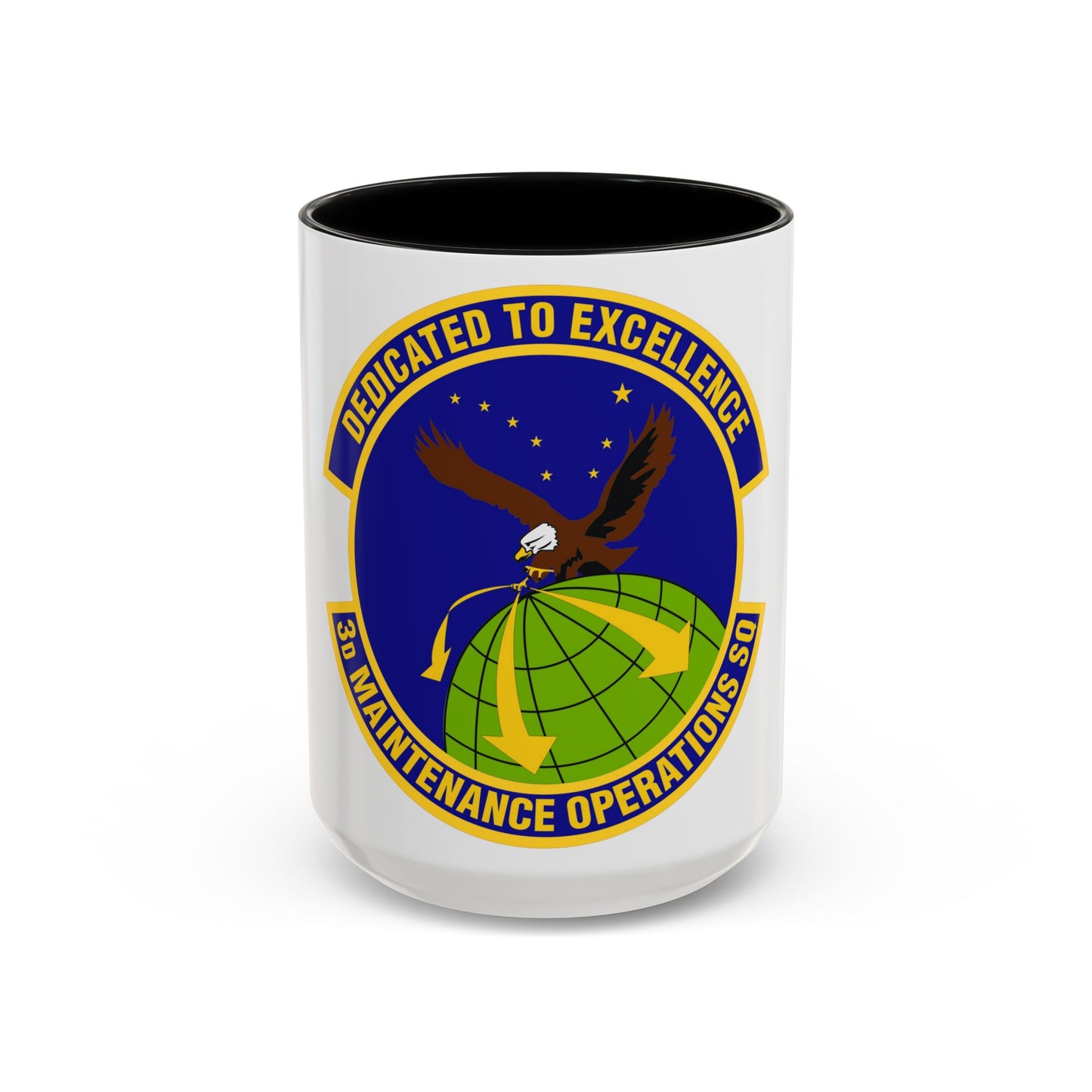 3d Maintenance Operations Squadron (U.S. Air Force) Accent Coffee Mug