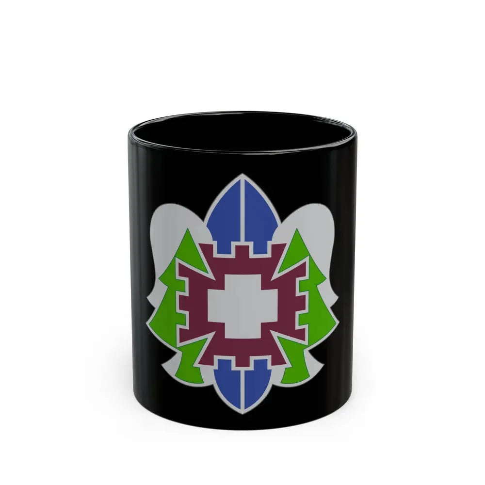 332 Medical Brigade 2 (U.S. Army) Black Coffee Mug 11oz - Go Mug Yourself