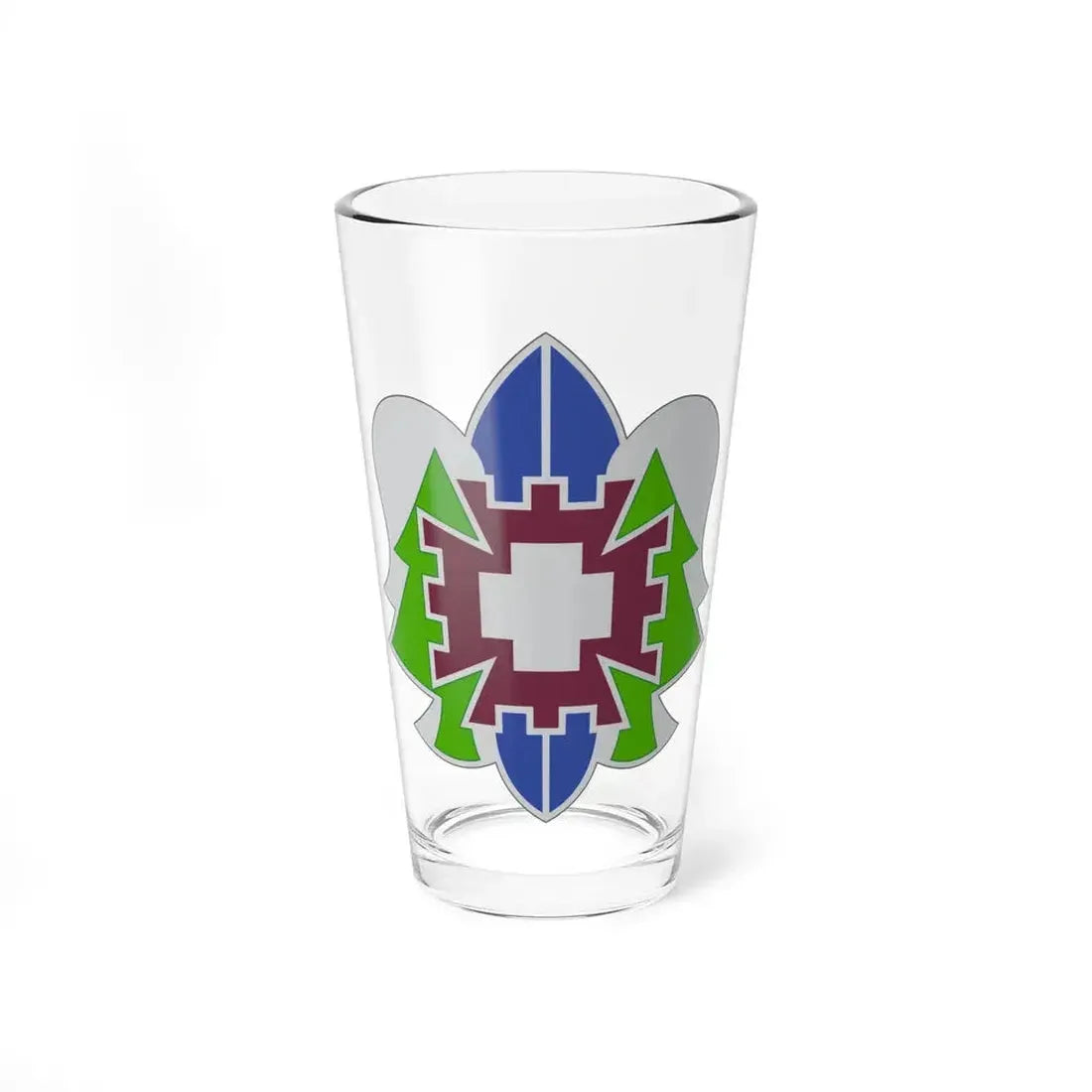332 Medical Brigade 2 (U.S. Army) Pint Glass 16oz - Go Mug Yourself