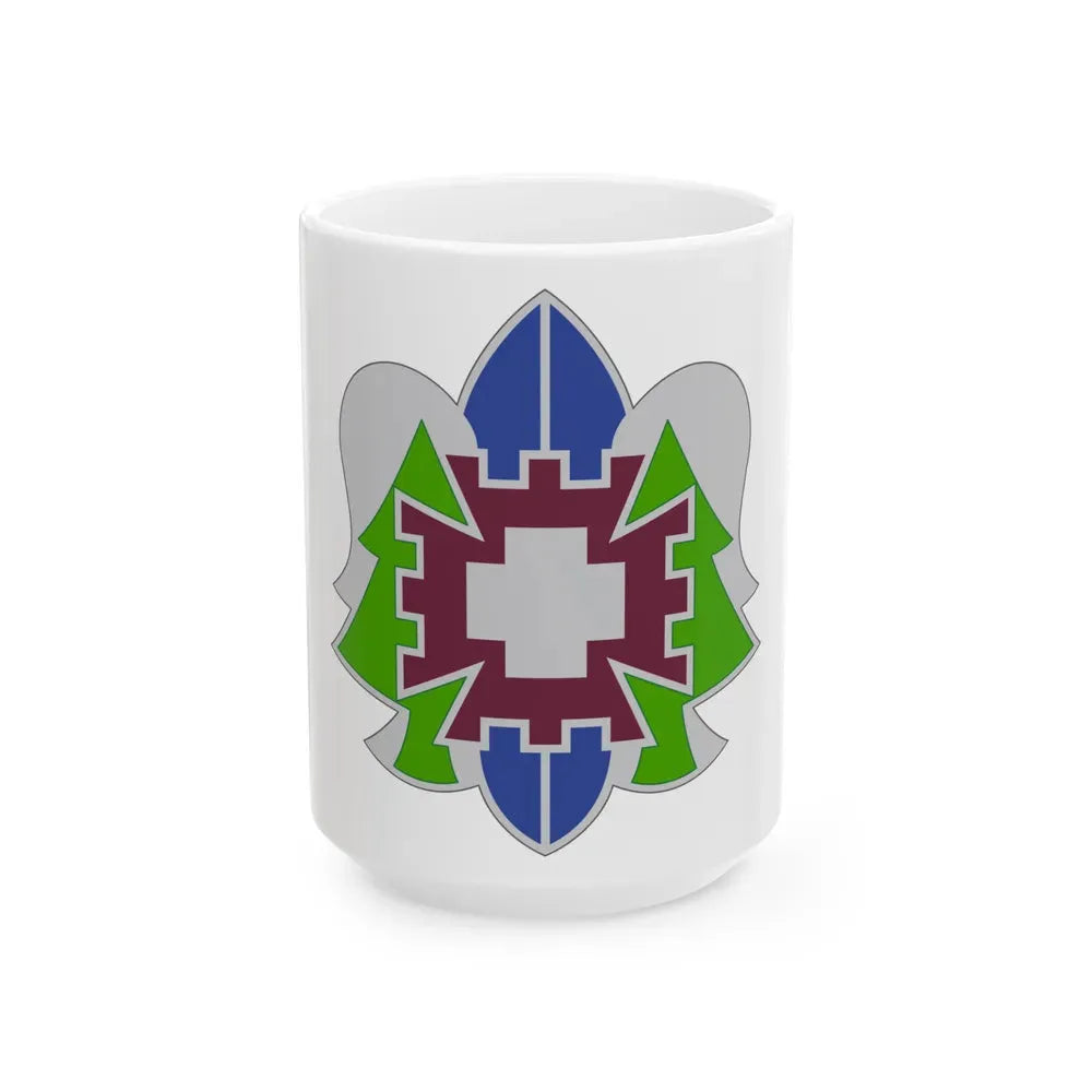 332 Medical Brigade 2 (U.S. Army) White Coffee Mug 15oz - Go Mug Yourself