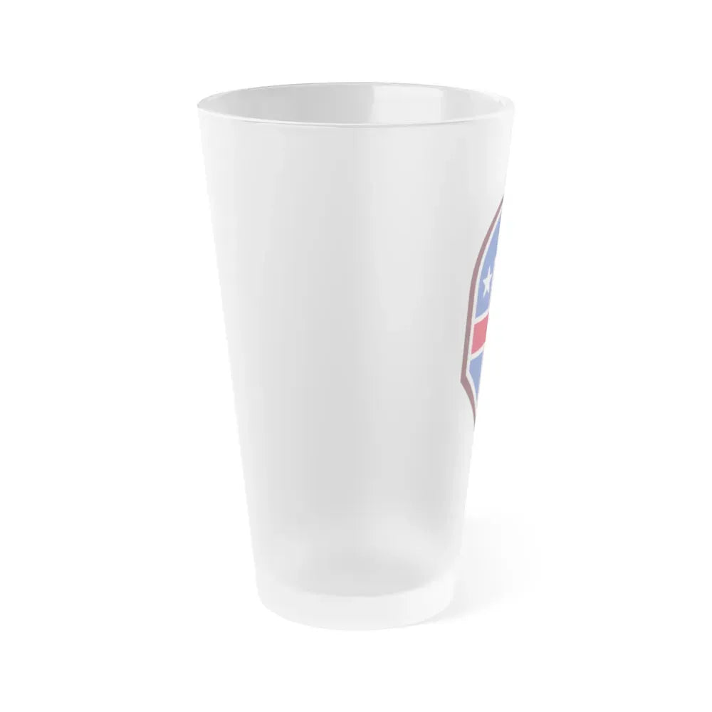 332 Medical Brigade (U.S. Army) Frosted Pint Glass 16oz - Go Mug Yourself