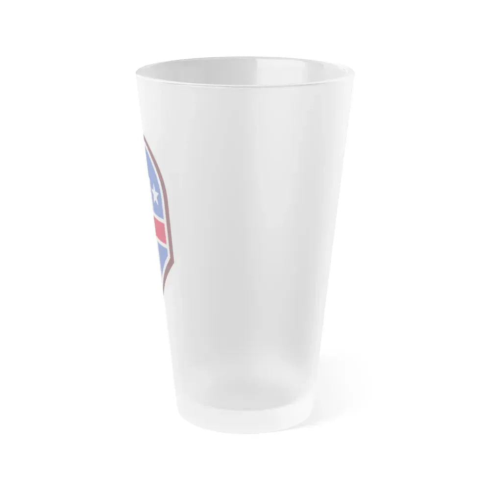 332 Medical Brigade (U.S. Army) Frosted Pint Glass 16oz - Go Mug Yourself