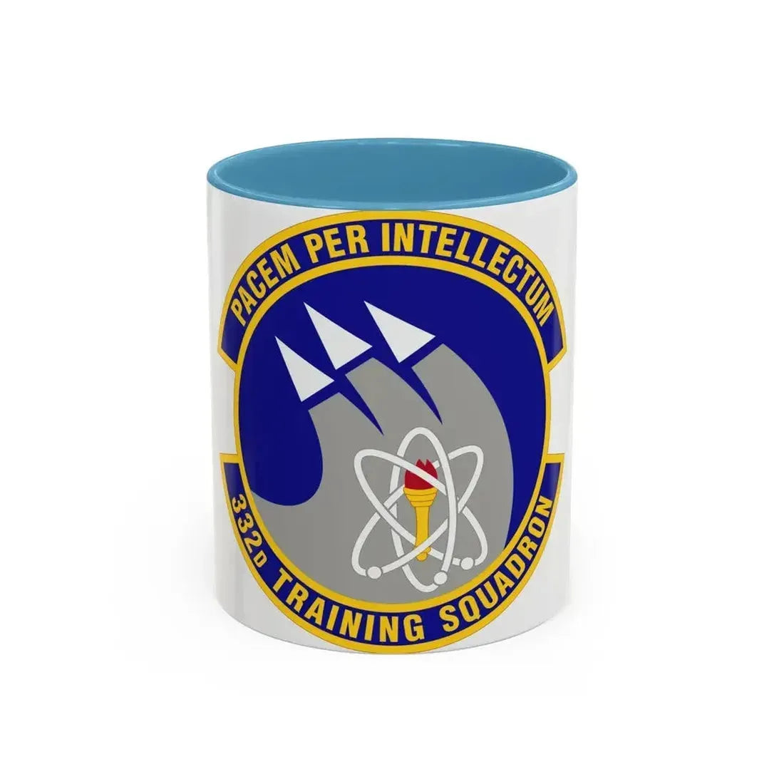 332 Training Squadron AETC (U.S. Air Force) Accent Coffee Mug 11oz Light Blue - Go Mug Yourself