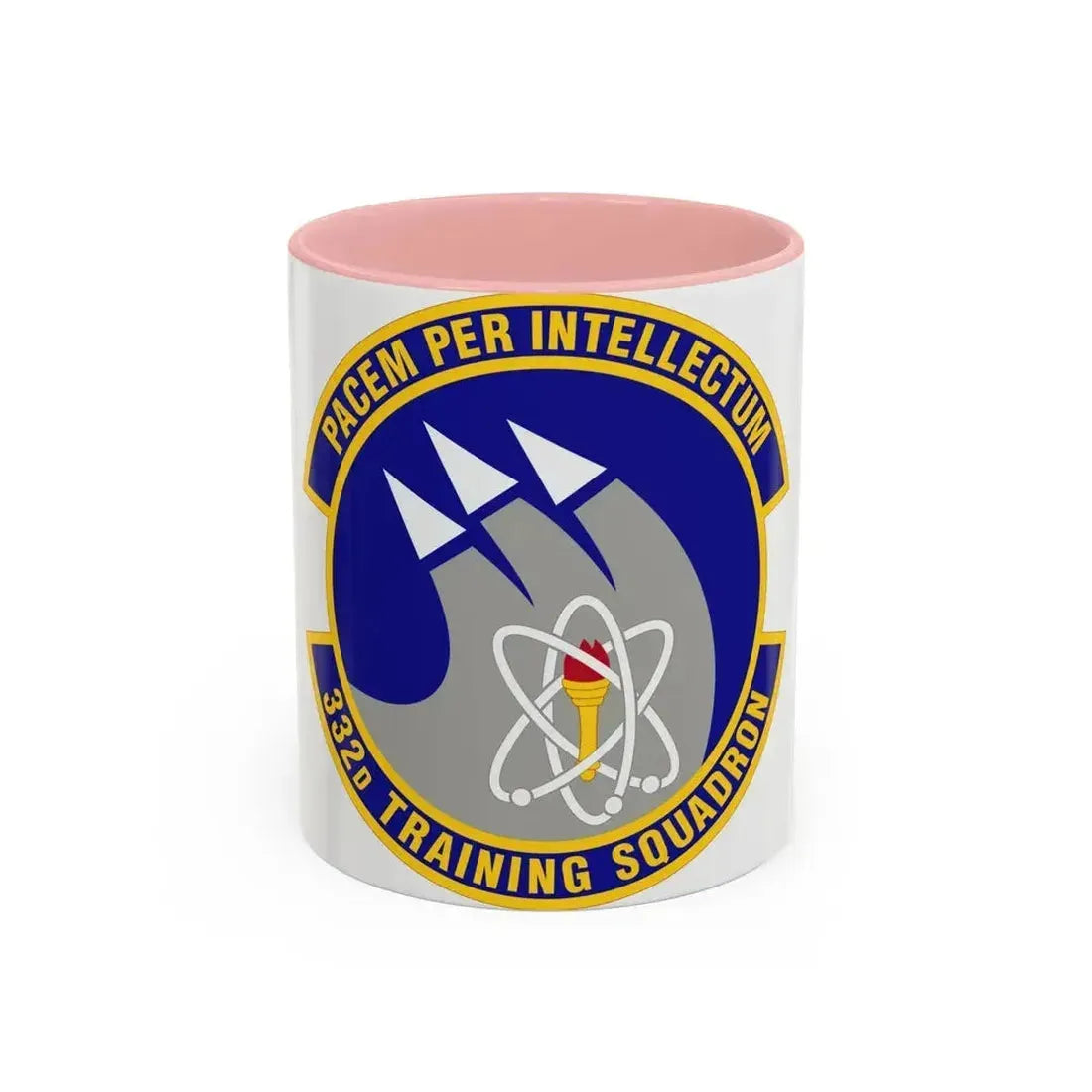332 Training Squadron AETC (U.S. Air Force) Accent Coffee Mug 11oz Pink - Go Mug Yourself