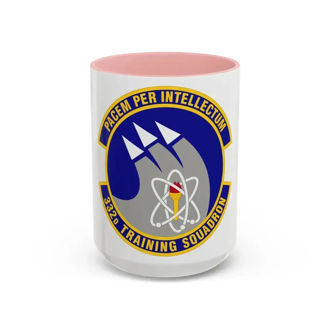 332 Training Squadron AETC (U.S. Air Force) Accent Coffee Mug 15oz Pink - Go Mug Yourself