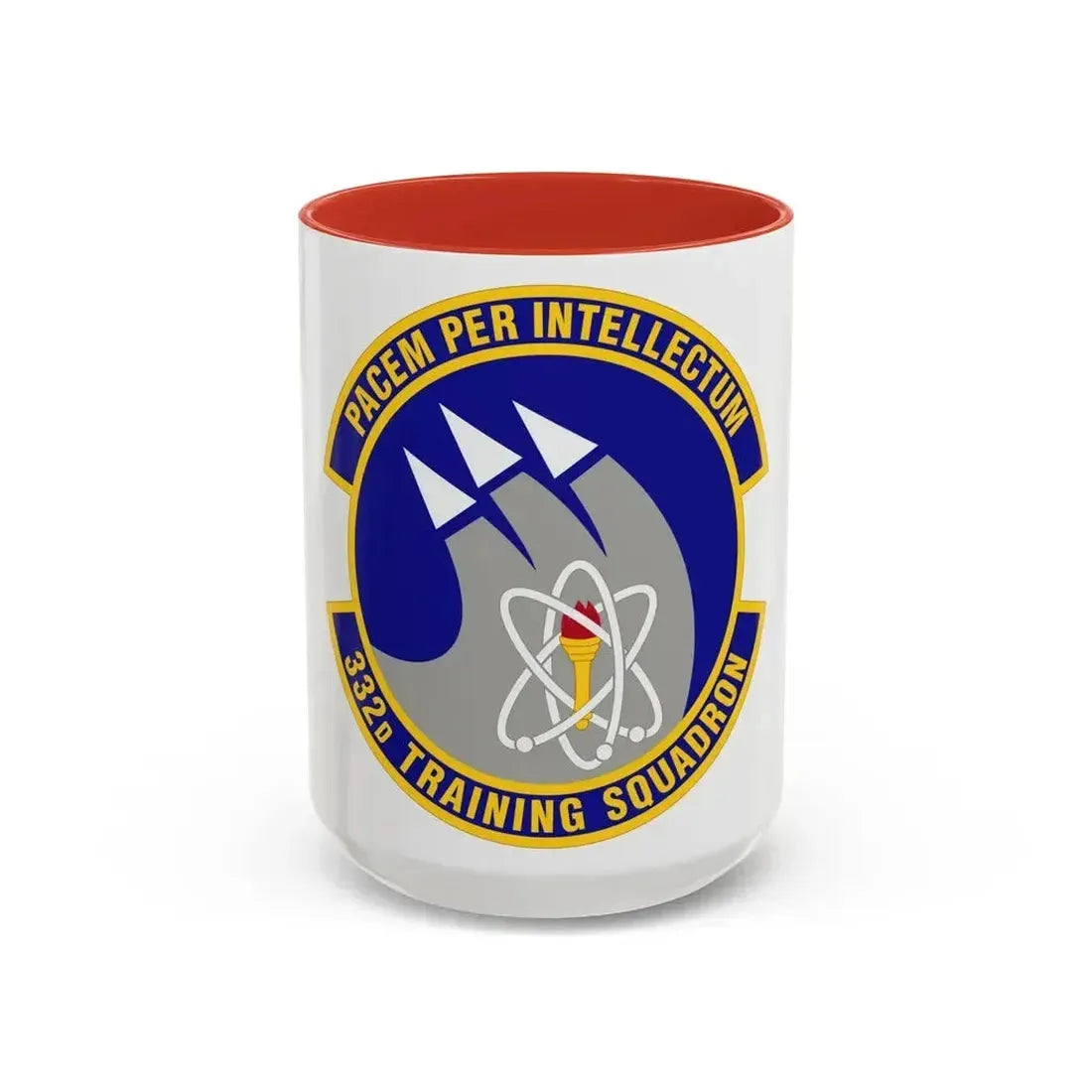 332 Training Squadron AETC (U.S. Air Force) Accent Coffee Mug 15oz Red - Go Mug Yourself