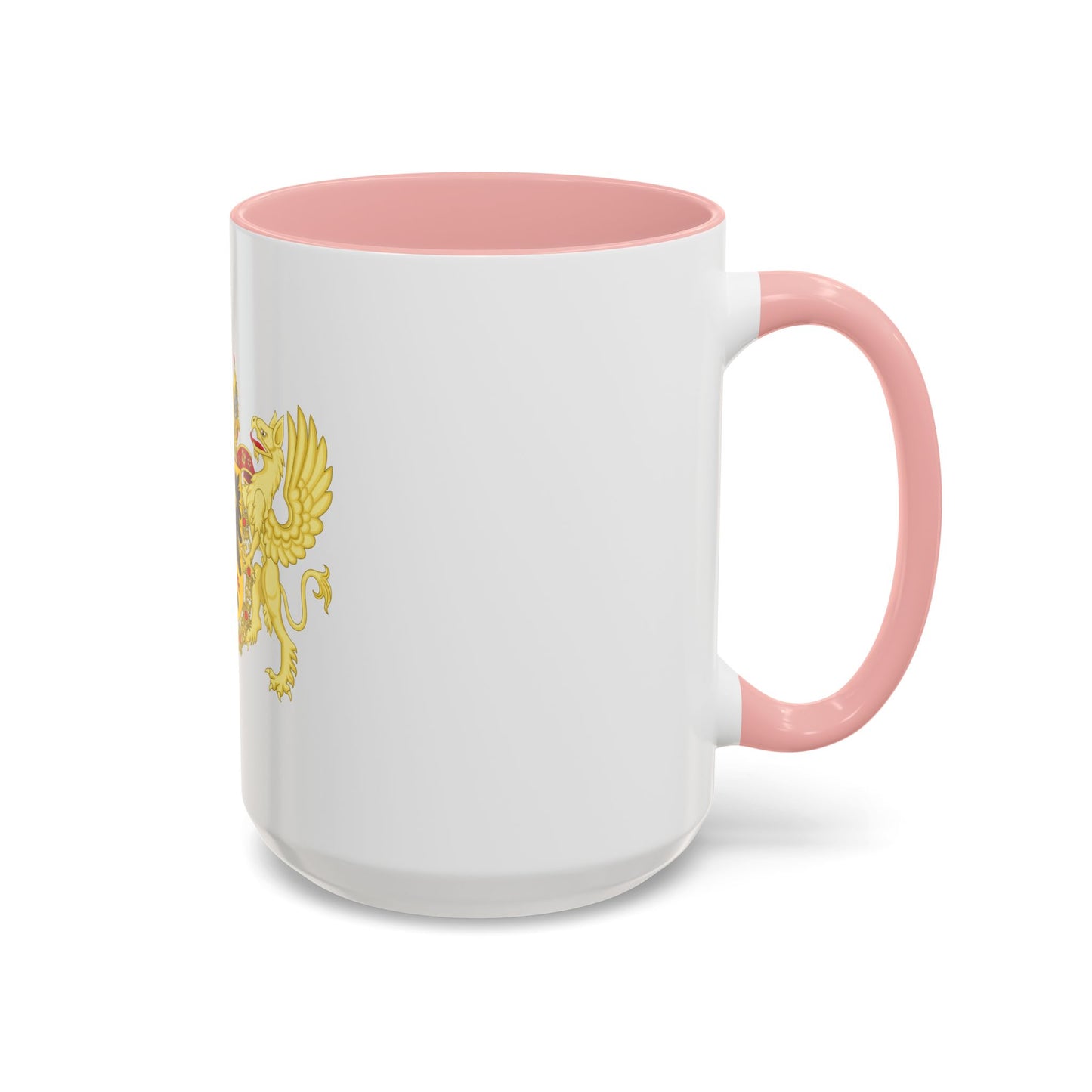 Ornamented Coat of Arms of Maximilian II, Holy Roman Emperor - Accent Coffee Mug