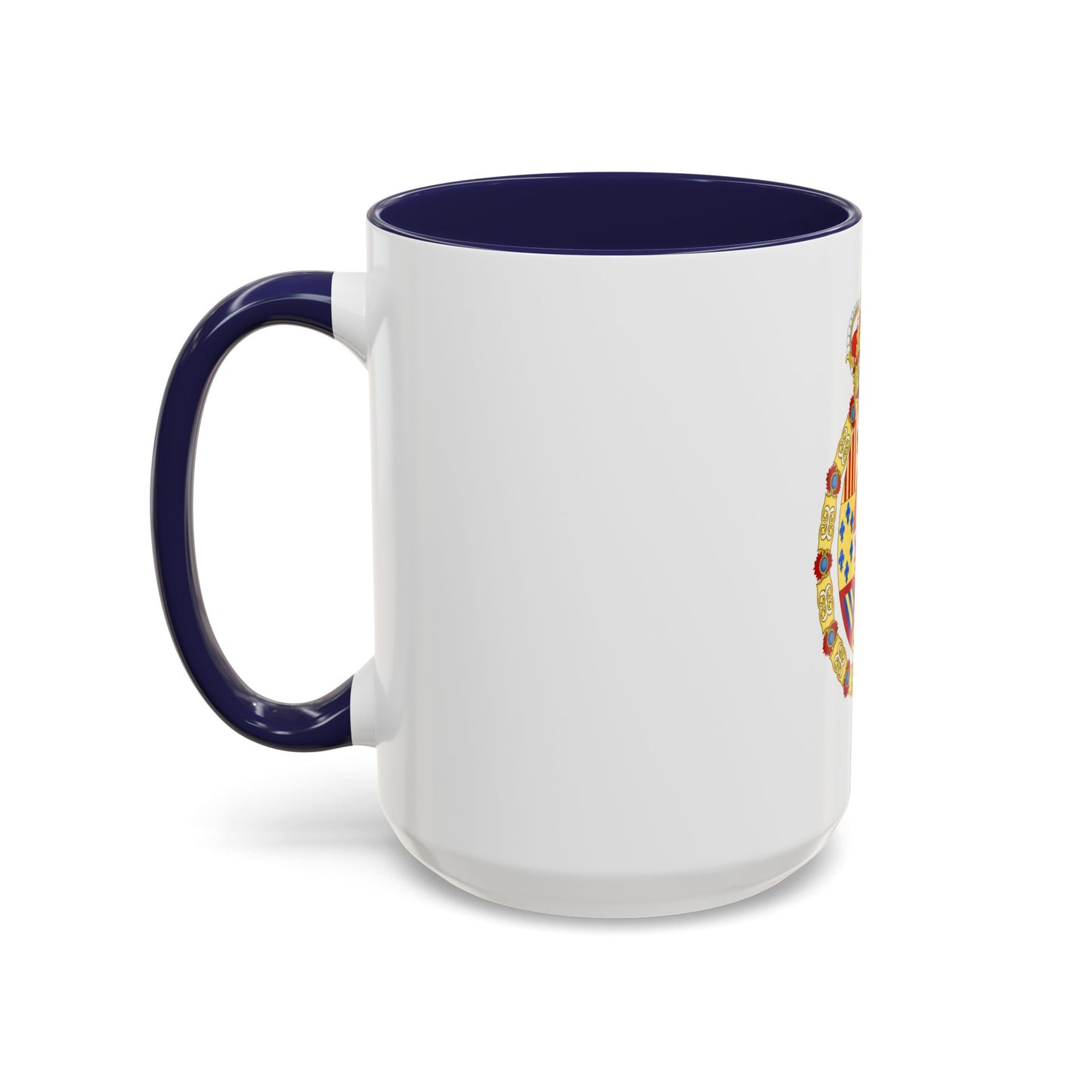 Royal Coat of Arms of Spain (1761-1868 and 1874-1931) - Accent Coffee Mug