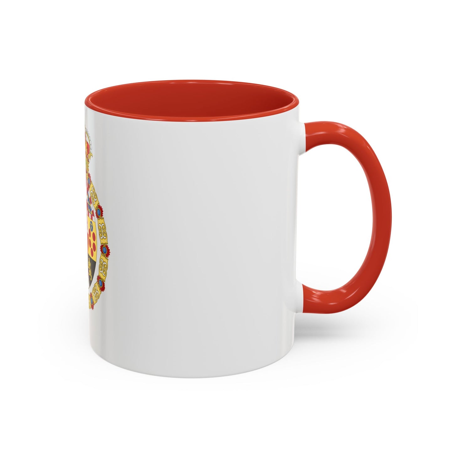 Royal Coat of Arms of Spain (1761-1868 and 1874-1931) - Accent Coffee Mug