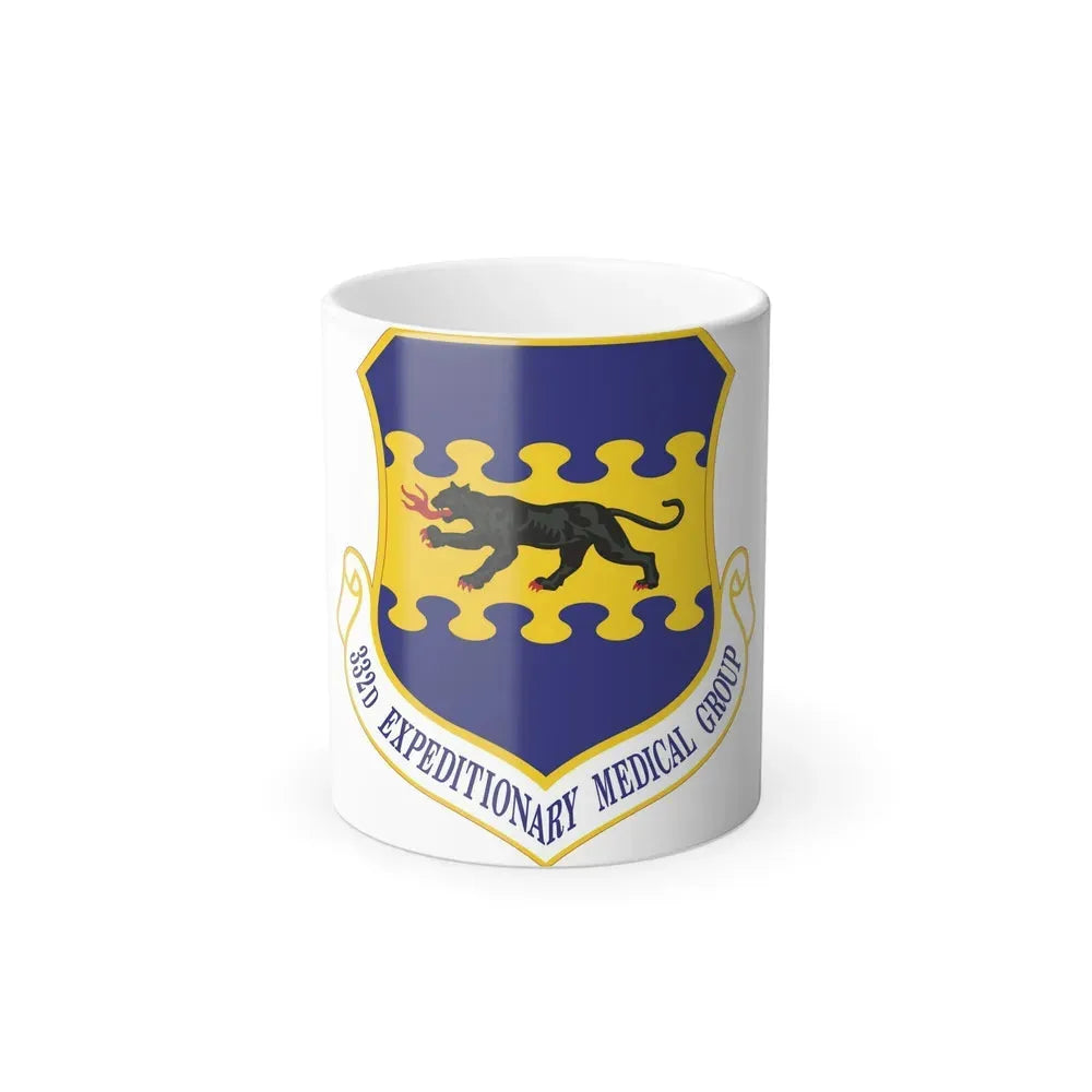 332d Expeditionary Medical Group (U.S. Air Force) Color Changing Coffee Mug 11oz - Go Mug Yourself