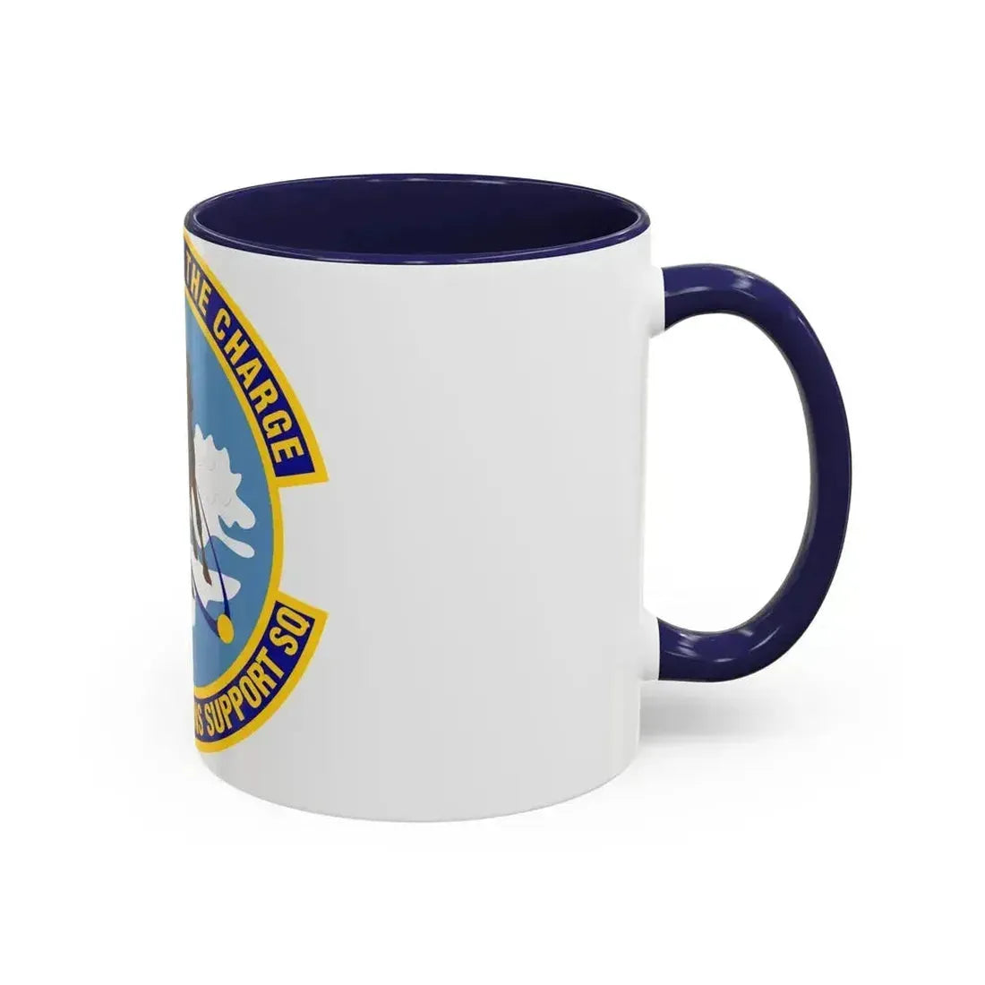 332d Expeditionary Operations Support Squadron (U.S. Air Force) Accent Coffee Mug - Go Mug Yourself