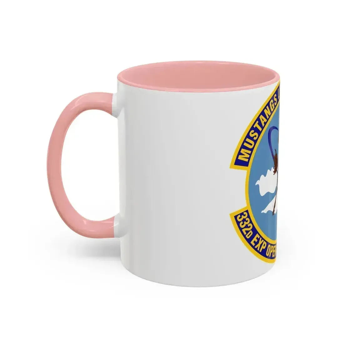 332d Expeditionary Operations Support Squadron (U.S. Air Force) Accent Coffee Mug - Go Mug Yourself