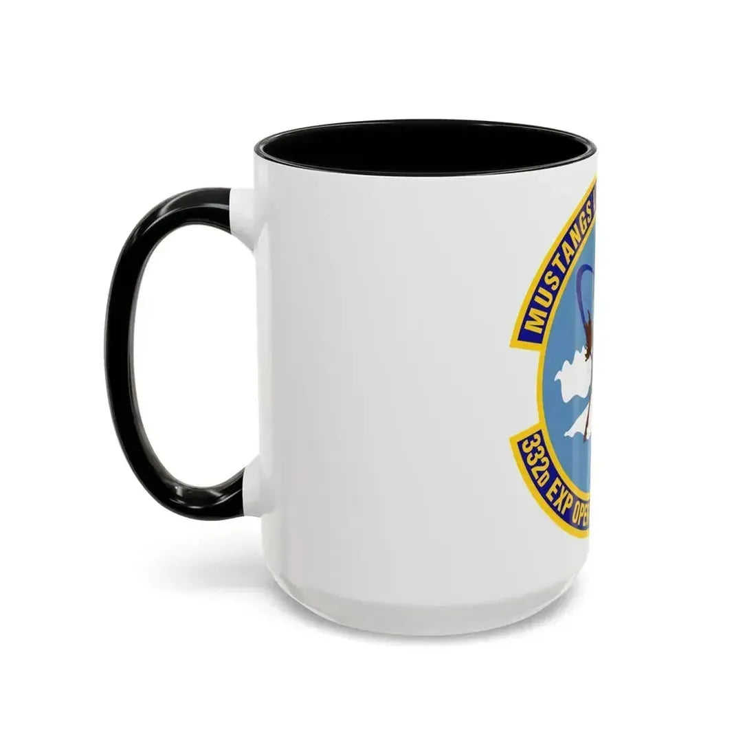 332d Expeditionary Operations Support Squadron (U.S. Air Force) Accent Coffee Mug - Go Mug Yourself