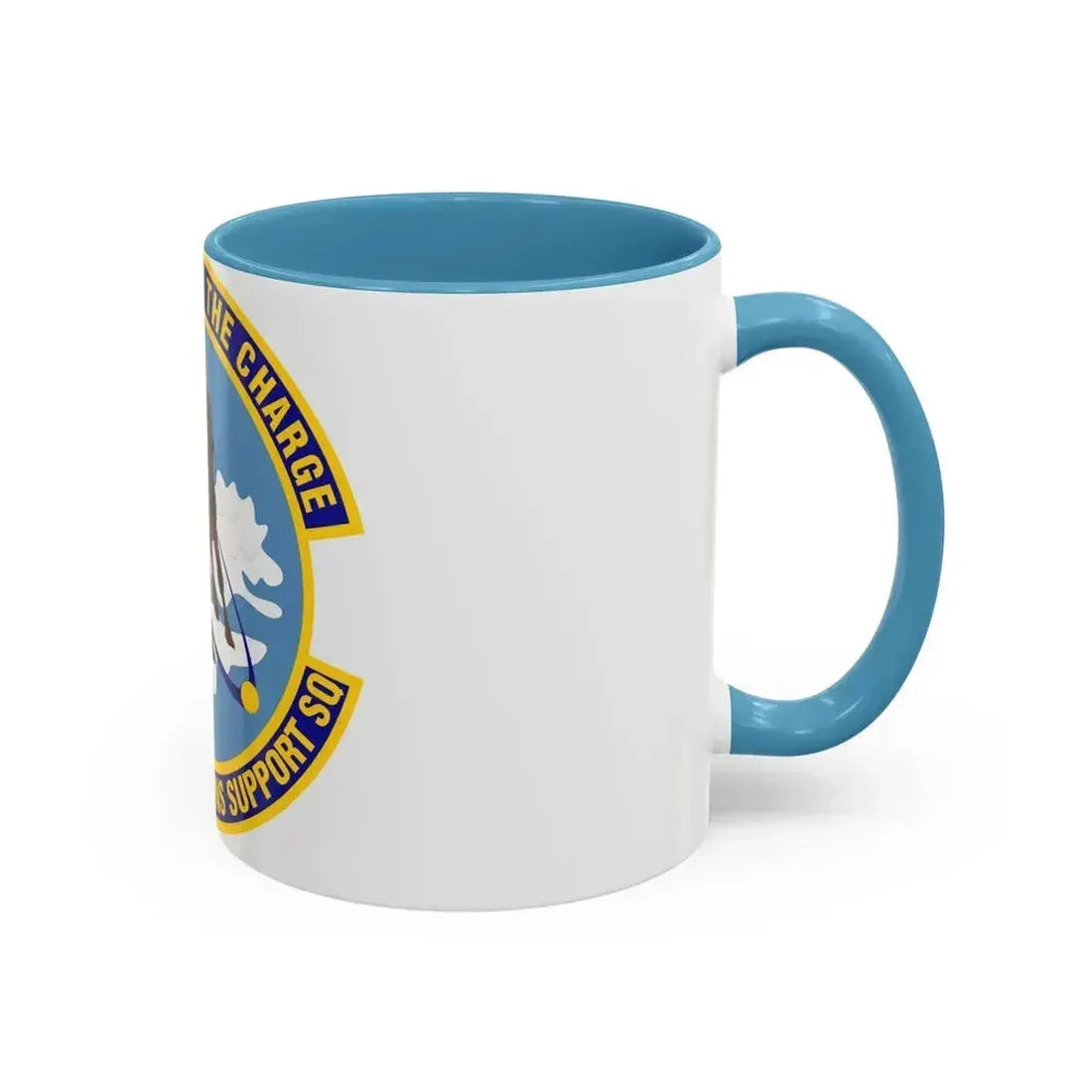 332d Expeditionary Operations Support Squadron (U.S. Air Force) Accent Coffee Mug - Go Mug Yourself
