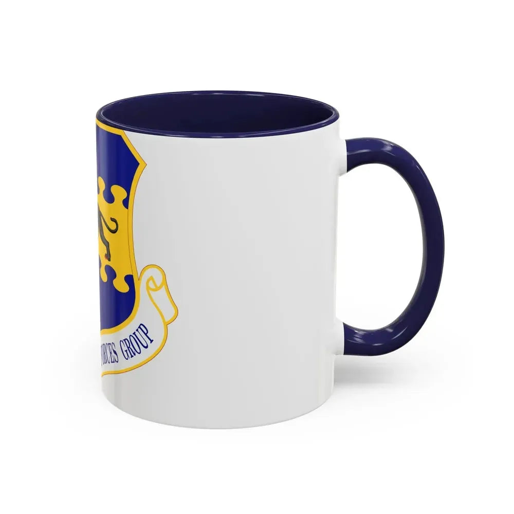 332d Expeditionary Security Forces Group (U.S. Air Force) Accent Coffee Mug - Go Mug Yourself