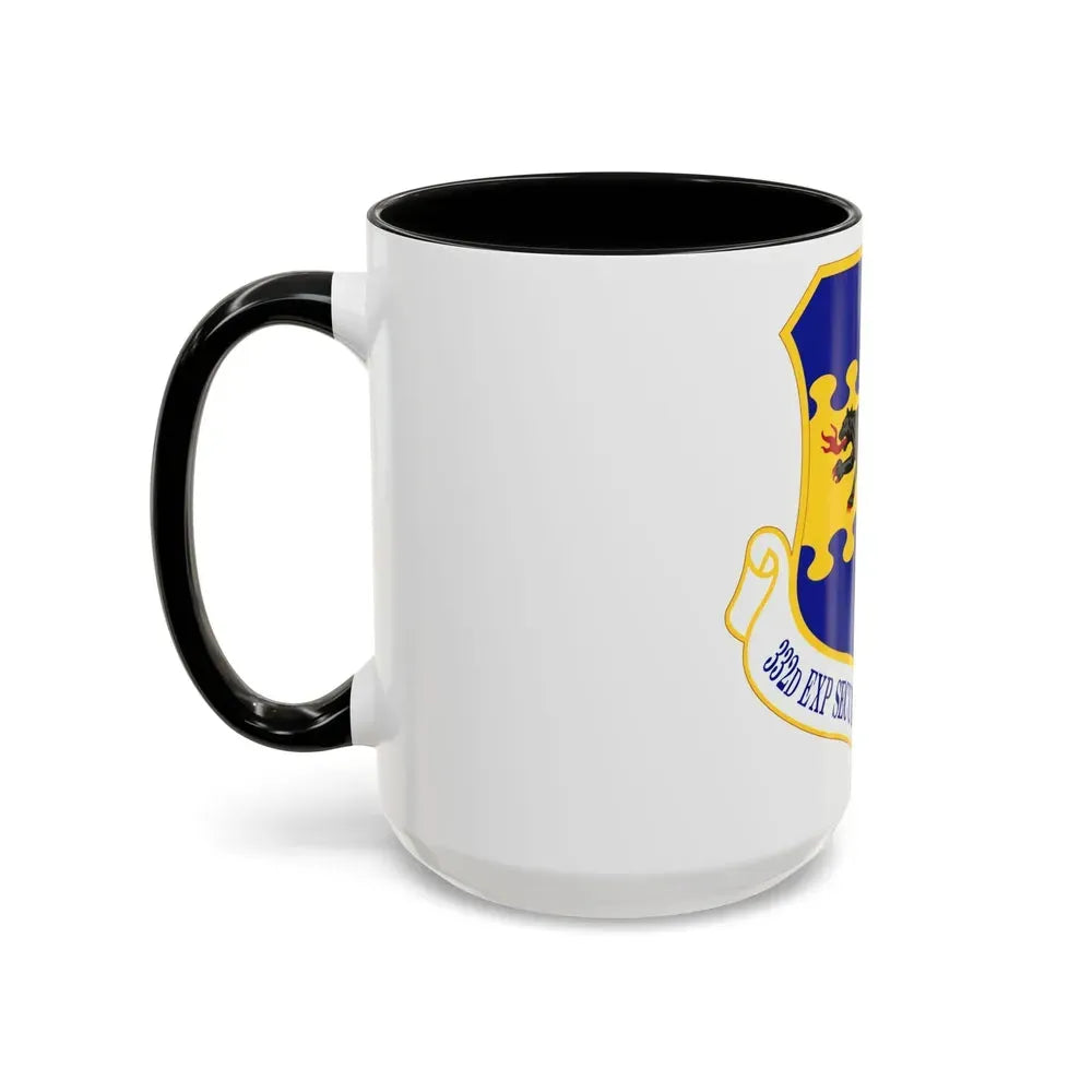 332d Expeditionary Security Forces Group (U.S. Air Force) Accent Coffee Mug - Go Mug Yourself