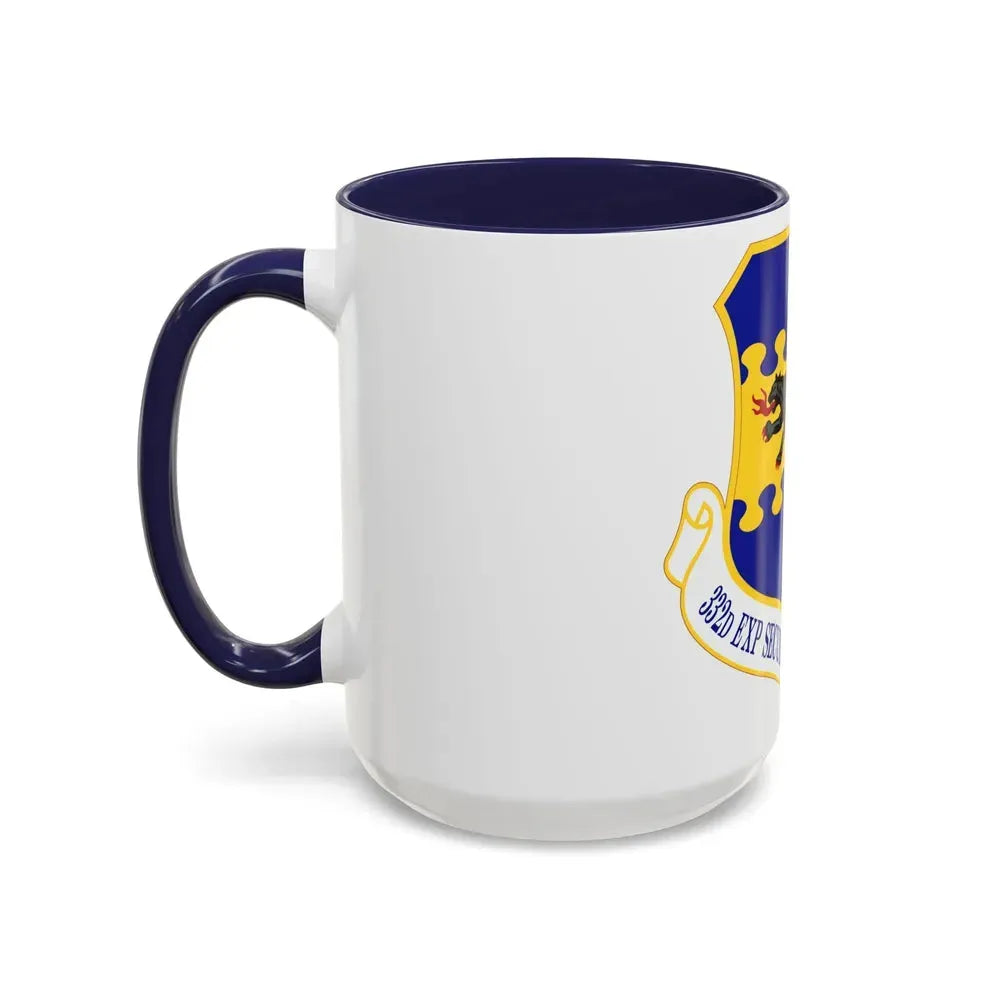 332d Expeditionary Security Forces Group (U.S. Air Force) Accent Coffee Mug - Go Mug Yourself