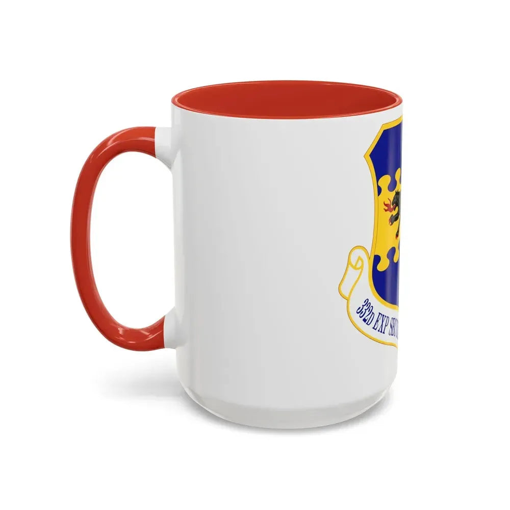 332d Expeditionary Security Forces Group (U.S. Air Force) Accent Coffee Mug - Go Mug Yourself