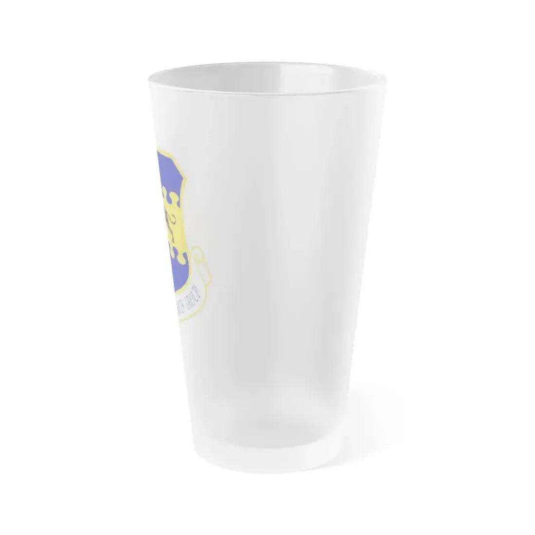 332d Expeditionary Security Forces Group (U.S. Air Force) Frosted Pint Glass 16oz - Go Mug Yourself