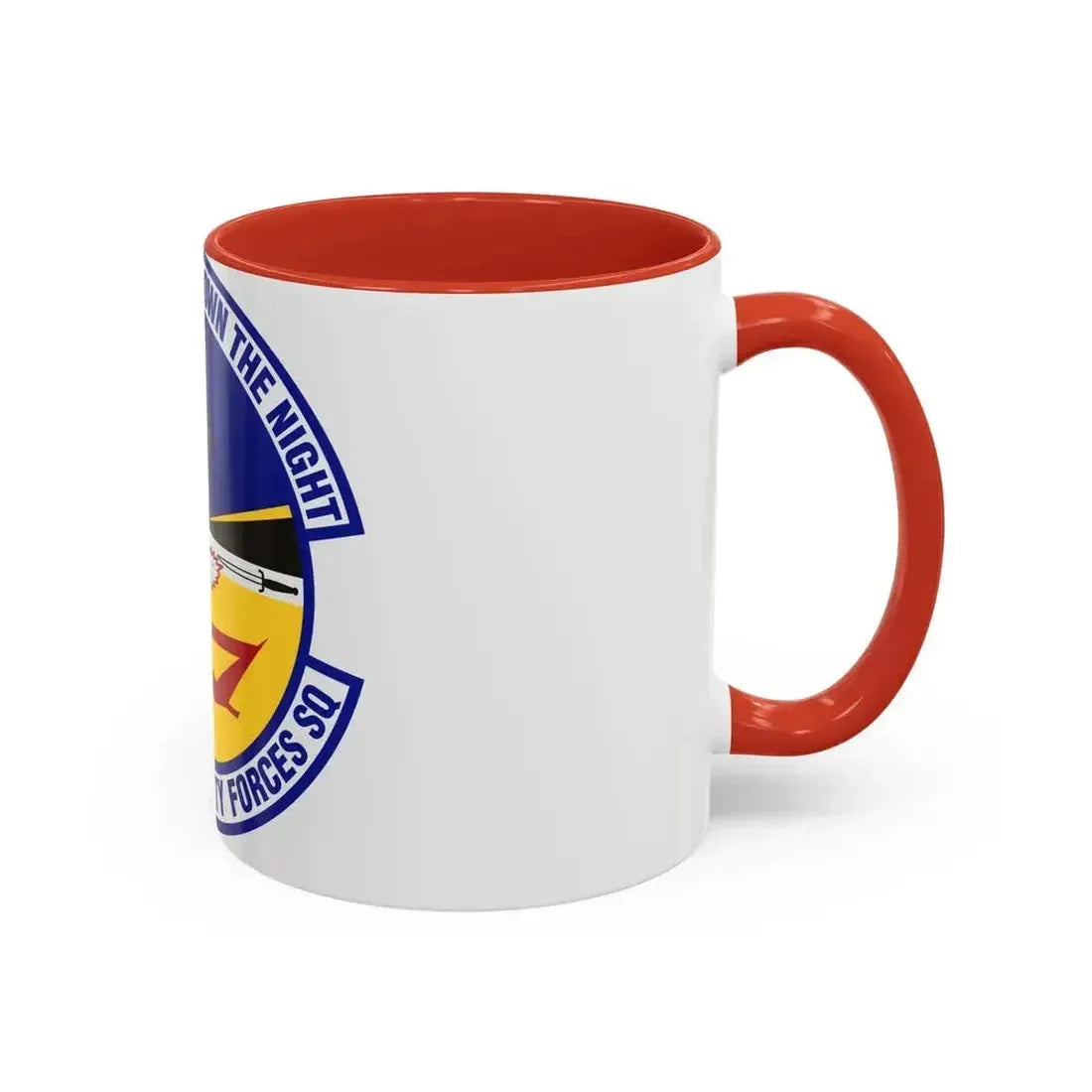 332d Expeditionary Security Forces Squadron (U.S. Air Force) Accent Coffee Mug - Go Mug Yourself