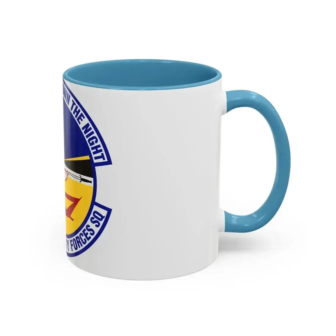 332d Expeditionary Security Forces Squadron (U.S. Air Force) Accent Coffee Mug - Go Mug Yourself